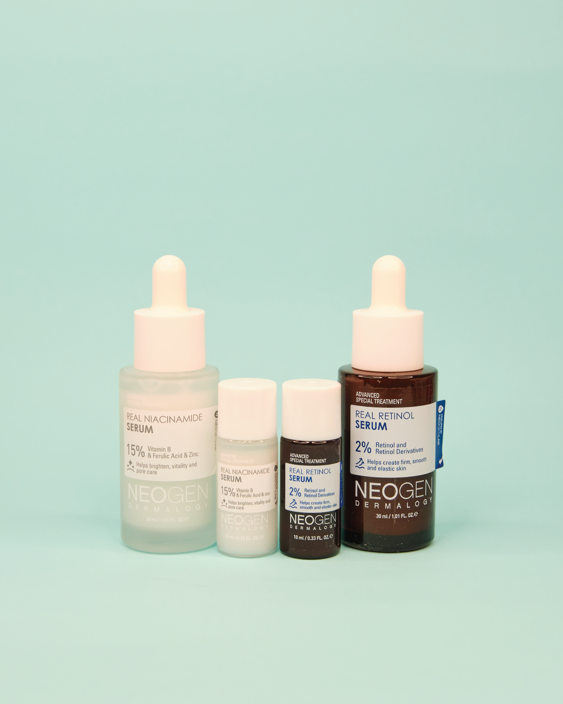 NEOGEN DERMALOGY Real Niacinamide &amp; Retinol Serum Duo Set